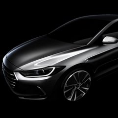 Prima schiță oficială a noului Hyundai Elantra